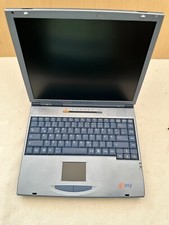 Gericom Webboy 340S2 Pentium III 650MHz 125MB RAM ohne HDD Vintage Retro Laptop