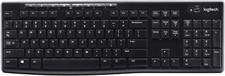 Logitech K270 Tastatur kabellos Französisches AZERTY-Layout inkl. Batterien ✅