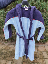 Kuschliger Bademantel mit Kapuze von WÖRNER-SÜDFROTTIER, Größe: 152, Farbe: Blau