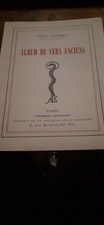 altes Versalbum PAUL VALERY