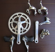 Vintage 90 er J. Shimano Dura Ace 7400 er Rennrad Gruppe 2/8 fach