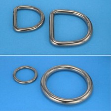 O-Ringe D-Ringe Edelstahl A4