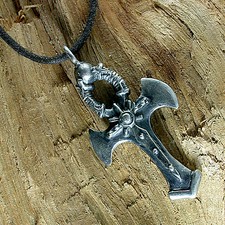 925 Silber massives Ankh Kreuz