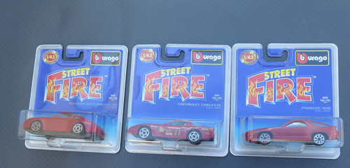 Bburago street fire - x,