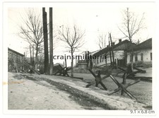 Orig. Foto Panzersperren