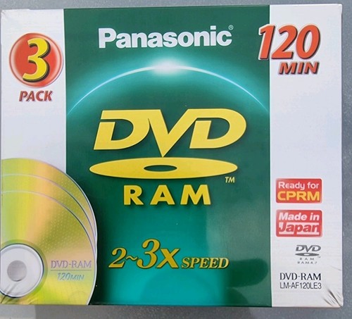 Panasonic dvd ram 7gb disc - dvd-ram,
