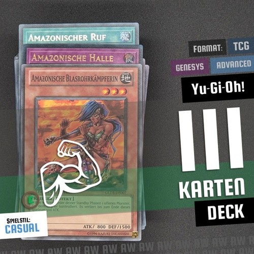 Yugioh amazonen deck - -,