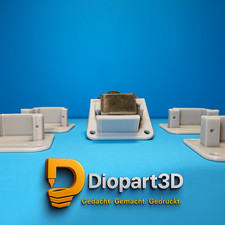 Servohalterung Weichenantrieb