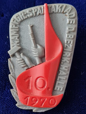 DDR-Anstecker:   Plaste -