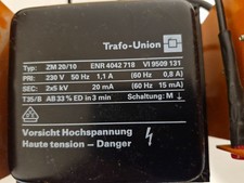 Trafo Union  ZM 20/10 /  Vi 9509 131