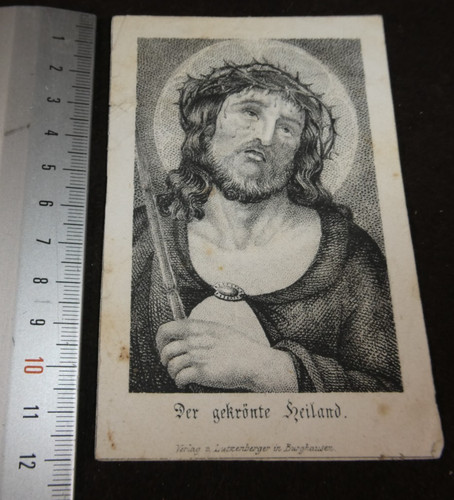 Andachtsbild holy card - andachtsbild,