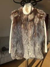 Silberfuchs Pelzjacke Größe