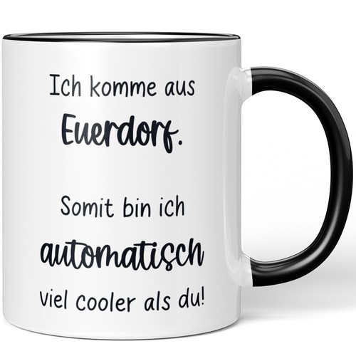 Ich komme aus euerdorf - ich, euerdorf.