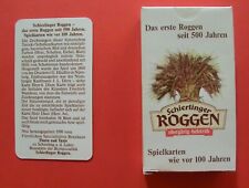 Spielkarten Schierlinger Roggen  Brauhaus Thurn u Taxis 1. limitierte Auflage