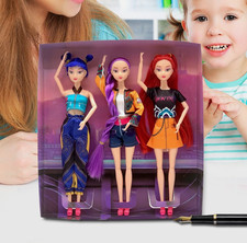 30cmKpop Dämonenjäger Mädchen Puppe Spielzeug Figuren Puppen Geburtstagsgeschenk