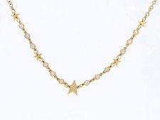 Top Preis Collier Stern 0,40