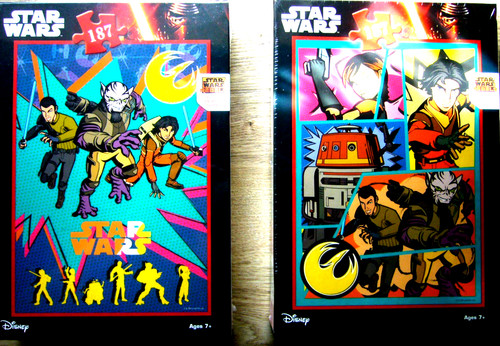 Puzzle disney star - star, wars