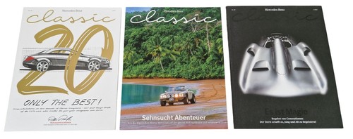 Mercedes classic magazin - 3x,