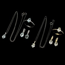 925 Sterlingsilber Oval
