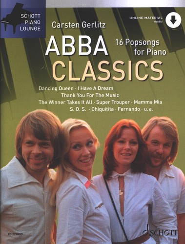 Abba classics klavier noten - klavier,