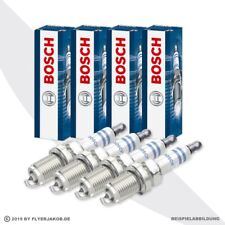 4x BOSCH 0 242 229 654 Zündkerzen FLR8LDCU Audi A4 Opel Astra F Skoda Felicia VW