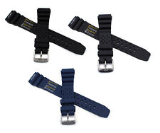 Professionell SILIKON robust Taucher DIVER Band für CITIZEN SEIKO 18 20 22 24MM 