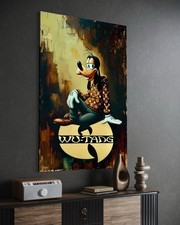 Goofy Leinwand Bild Micky