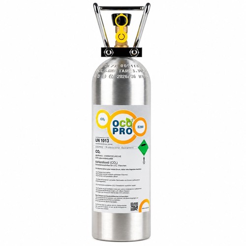 2kg co2 mehrweg gasflasche neu - mehrweg,