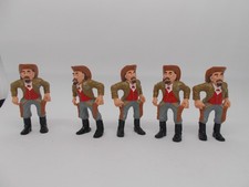 Bullyland Bully Figur = 5 x Sheriff Cowboys & Indianer Mensch Wilder Westen 1986