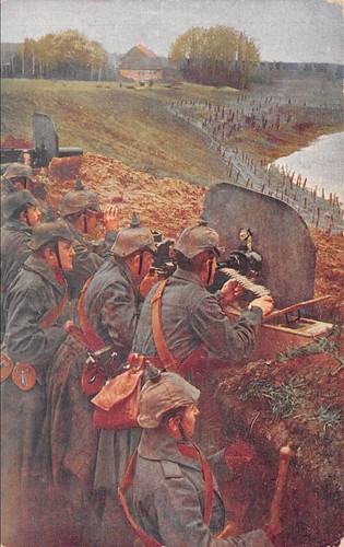 Maschinengewehre - , in