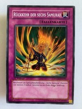 Yu-Gi-Oh! YUGIOH Karte 1. Auflage RÜCKKEHR DER SECHS SAMURAI! STON-DE051 611