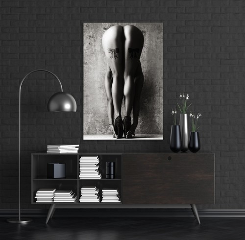 Wandbild sexy frauenarsch - wandbild,