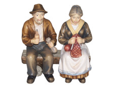 Holz Krippenfiguren 3er-Set