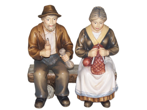 Holz figuren set - set, oma