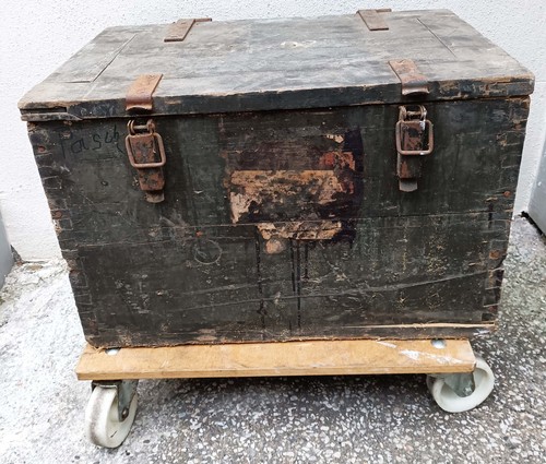 Munitionskiste vintage sammler - munitionskiste,