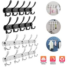 2 Stück Edelstahl Hakenleiste