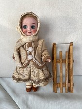 antike Porzellankopfpuppe - Googly - Googlie - Armand Marseille # 258