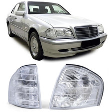 Blinker weiß Paar für Mercedes C Klasse W202 Limousine S202 Kombi 93-01