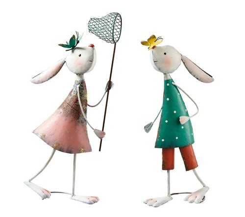 Deko figur hase schmetterling - hase,
