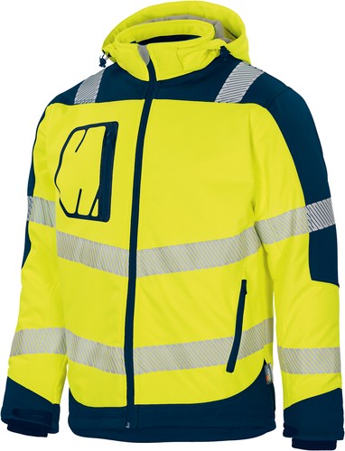 Vizwell winter softshelljacke - vizwell, winter-softshelljacke