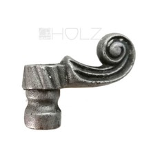 Fenster Riegel Vorreiber antik Fensterreiber alt Volute Eisen 16mm