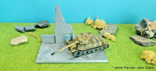 Ww2 diorama für panzer - 1:87,