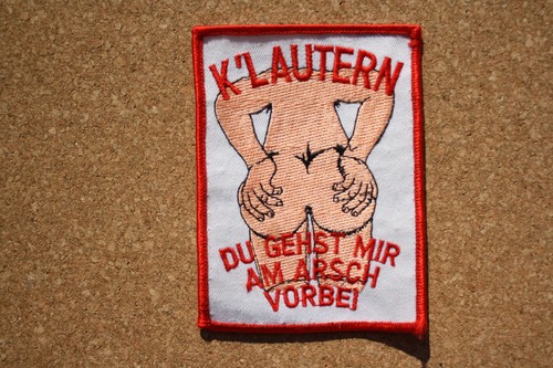 Aufnäher anti kaiserslautern - aufnäher,