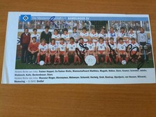 Orginales Autogramm. HSV. DFB