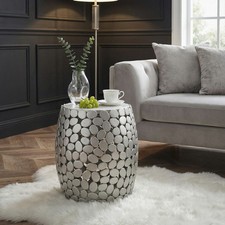 Beistelltisch rund 40cm Metall