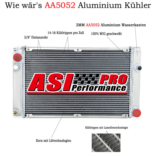 Reihe aluminium kühler - kühler, für