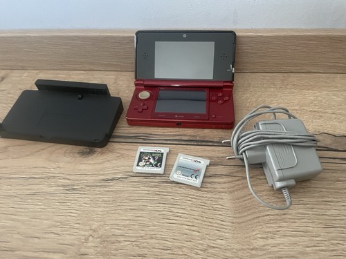 Nintendo 3ds rot metallic - nintendo,