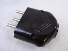 alter Bakelit Stecker Drehstrom Kraftstrom DDR - unbenutzt - NEU - NOS