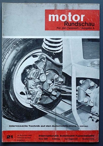 Motor rundschau 1963 goggo - 1963/21,