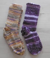 2 Paar handgestrickte
